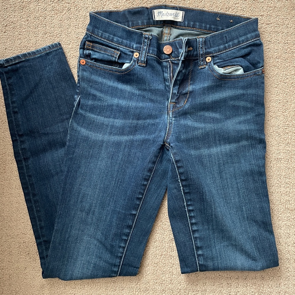 Madewell skinny jeans